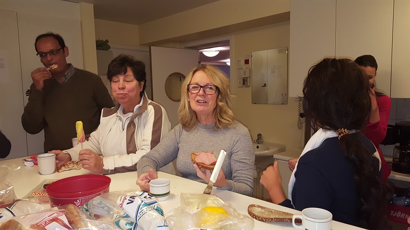 Samir, Pernilla, Yvonne, Flora